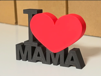 Napis I LOVE MAMA