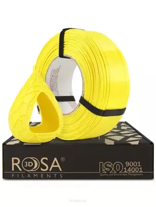 FILAMENT 3D ReFill PET-G Standard HS Bright Yellow 1kg